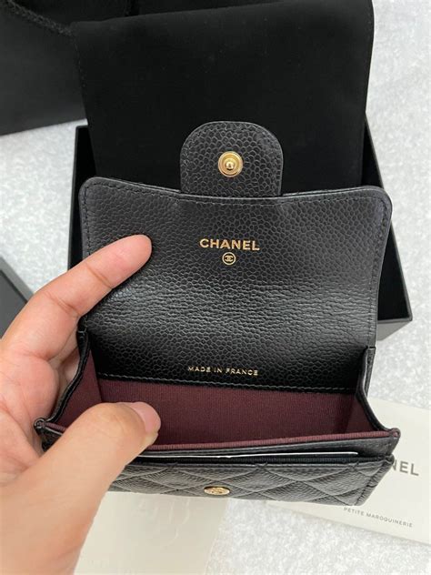 chanel card holder microchip|chanel wallet microchip.